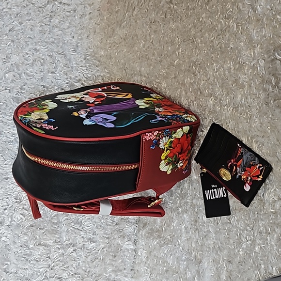 NWT Disney Villains mini backpack and cardholder - Picture 5 of 16